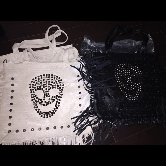 skull fringe bag - Picture 3 of 3